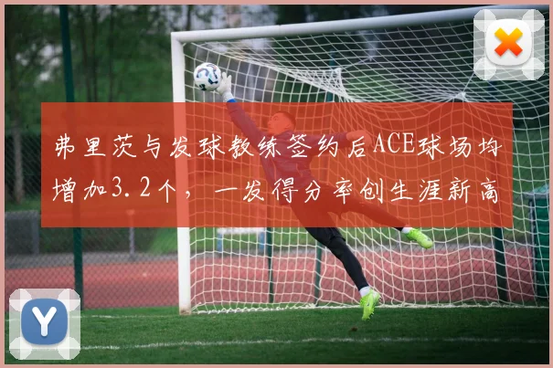 弗里茨与发球教练签约后ACE球场均增加3.2个,一发得分率创生涯新高